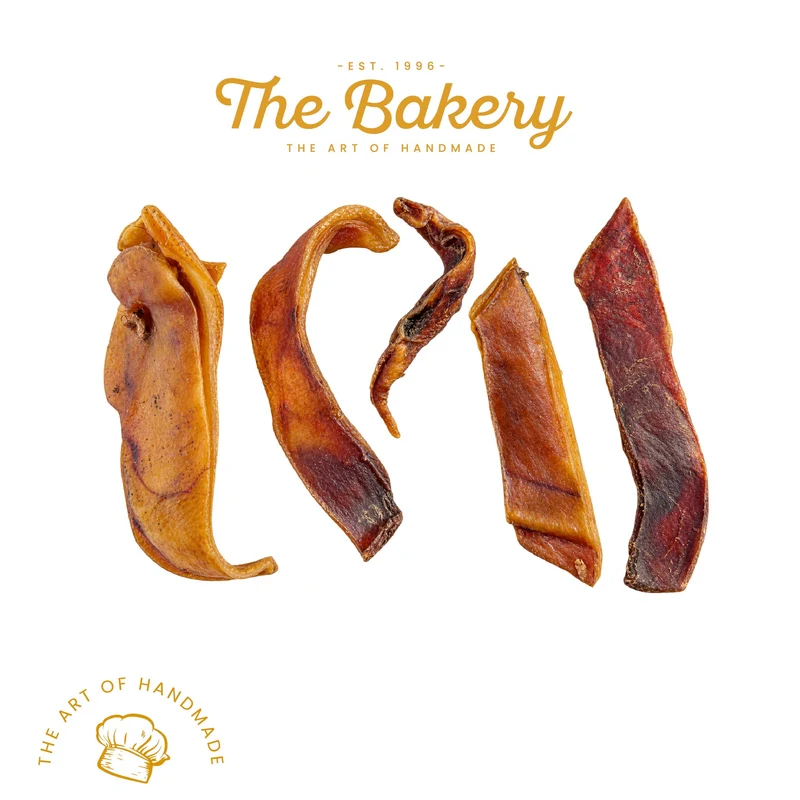 Hobbitalf Air-Dried Pork Ear Chips Dog Chew Treats 150G