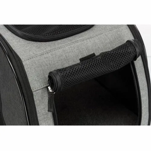 Trolley aus Nylon - 34×43×67 cm - Schwarz/Grau