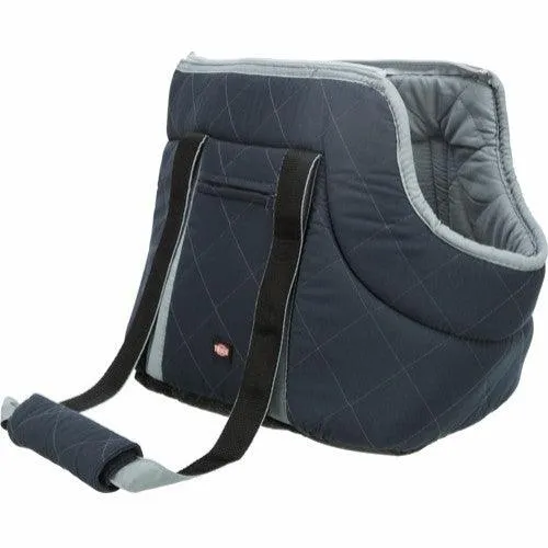 Trixie Tasche Victoria, 26 × 29 × 50 cm – Dunkelblau/Hellblau