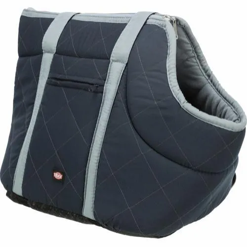 Trixie Tasche Victoria, 26 × 29 × 50 cm – Dunkelblau/Hellblau