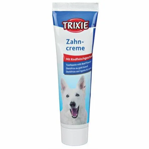 Trixie Zahnpasta Steakgeschmack für Hunde, 100 g