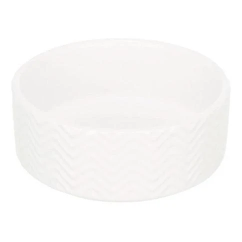 Trixie Schale, Keramik, 0,9 l/ø 16 cm - Weiß