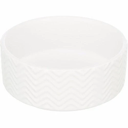 Trixie Schale, Keramik, 0,4 l/ø 13 cm - Weiß
