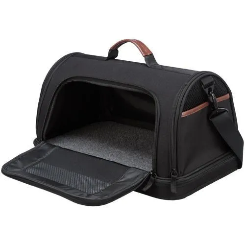Trixie Gate Flugzeugtrage, 28 × 25 × 45 cm, schwarz