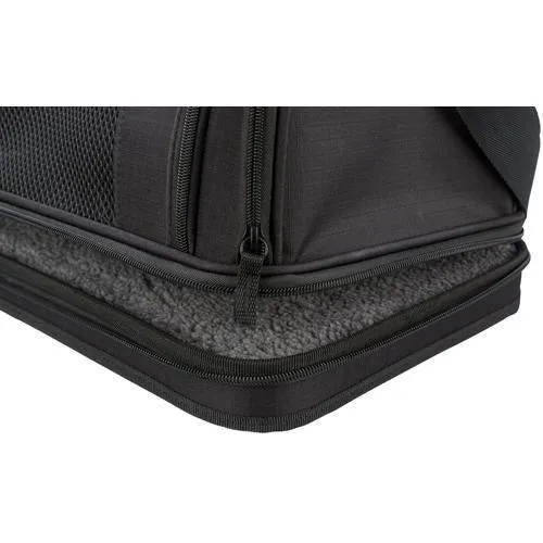 Trixie Gate Flugzeugtrage, 28 × 25 × 45 cm, schwarz