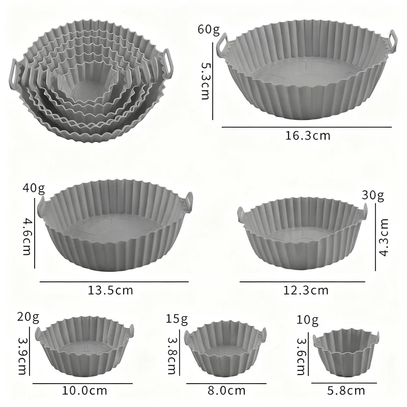 Silikon-Backform, Ei-Form, 9×7,5×5,5 cm