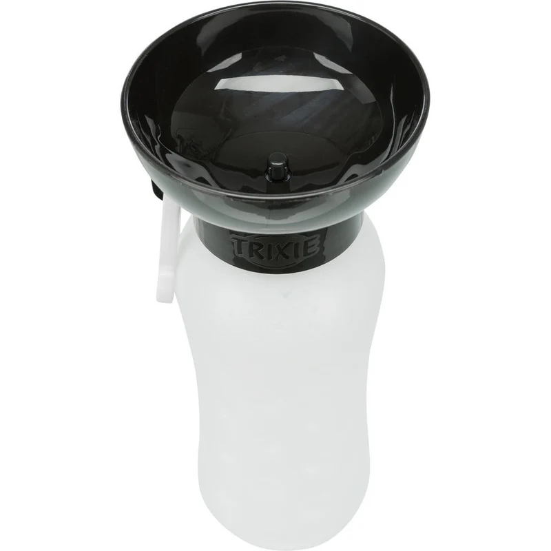 Flasche mit Trinknapf