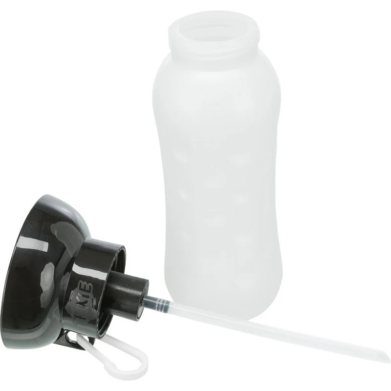 Flasche mit Trinknapf