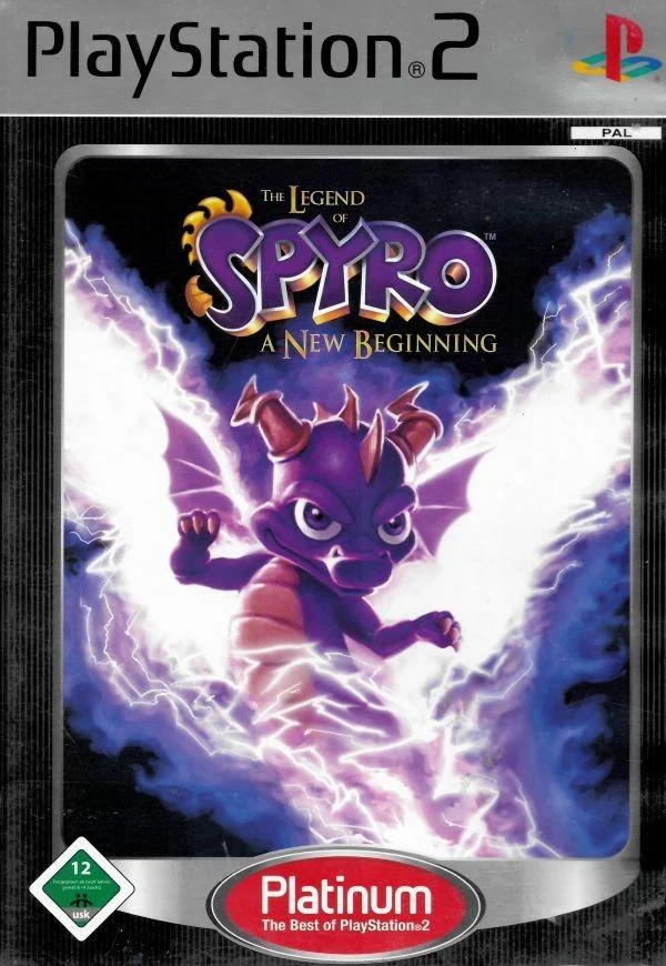 The Legend of Spyro: A New Beginning - Platinum (PlayStation 2)