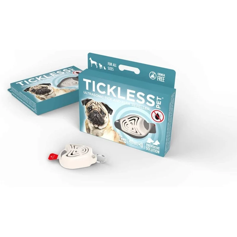 TickLess Pet Zecken- & Flohschutz | Dein chemiefreier Ultraschall-Anhänger für Hunde & Katzen