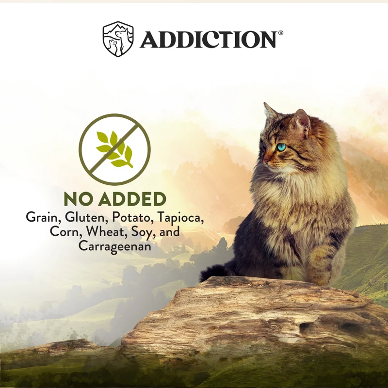 Addiction Wild Islands Highland Meats Lamb & Beef Canned Cat Wet Food 185G