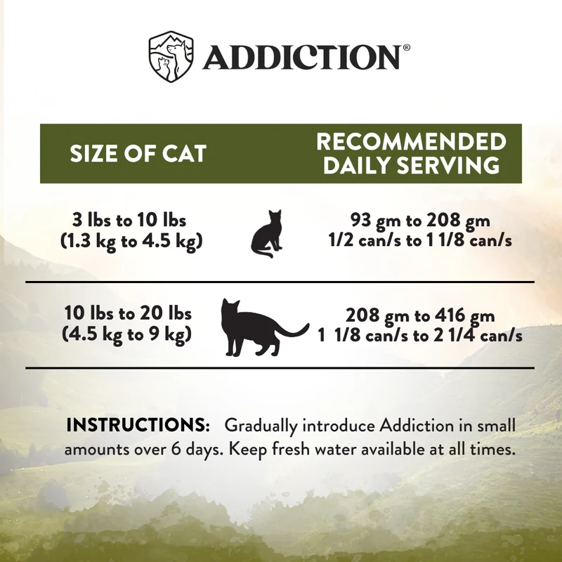 Addiction Wild Islands Highland Meats Lamb & Beef Canned Cat Wet Food 185G