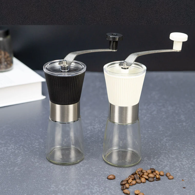 Handkaffeemühle aus Edelstahl