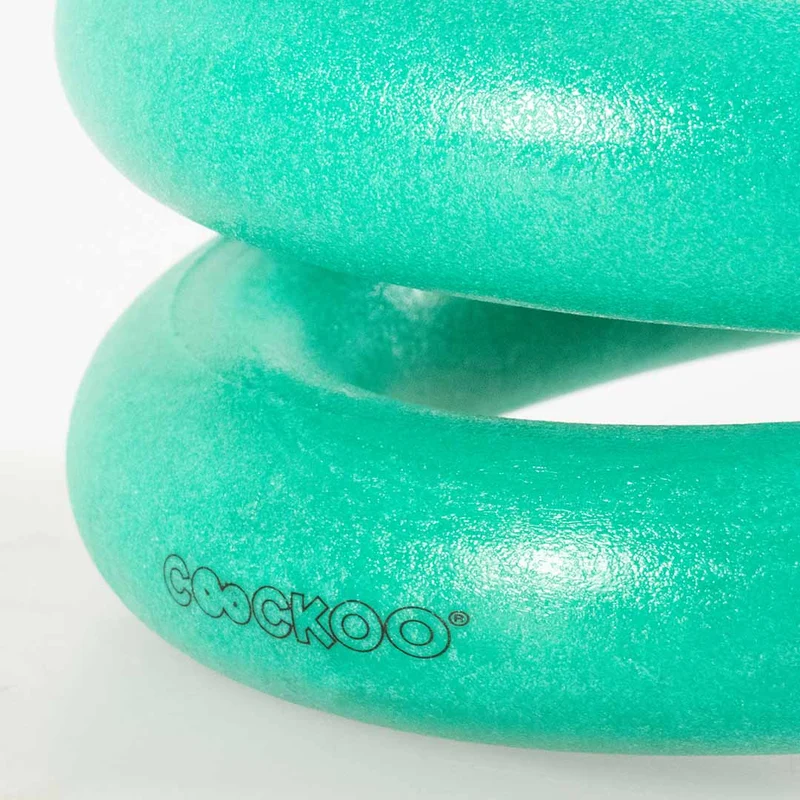 Ebi Coockoo Wiggle Flexible TPR Dog Chew & Fetch Toy - Green/12x11.7cm