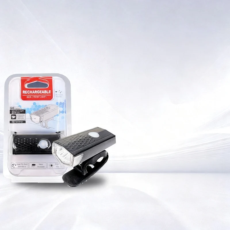 Fahrradlicht-Set, USB-aufladbar, wasserdicht