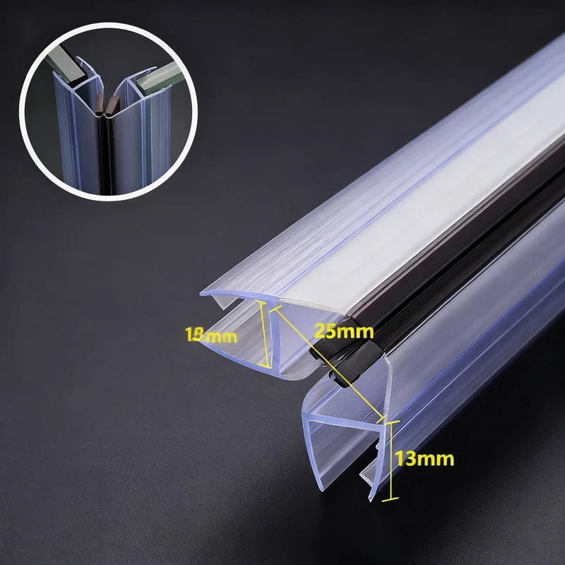 Magnetische Duschtür-Dichtung, 2,2 m