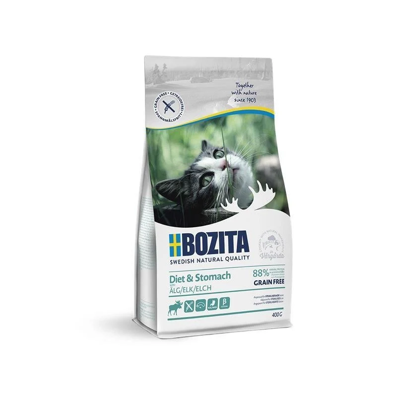 Katzen Trockenfutter Diet & Stomach Getreidefrei Elch