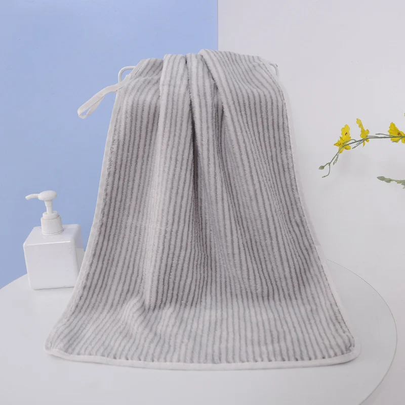 Badetuch und Handtuch aus Korallenfleece