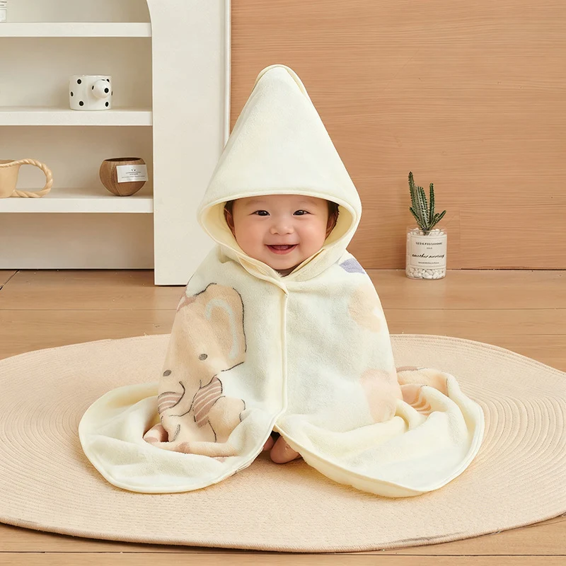 Babydecke aus Korallenfleece, 80×80 cm