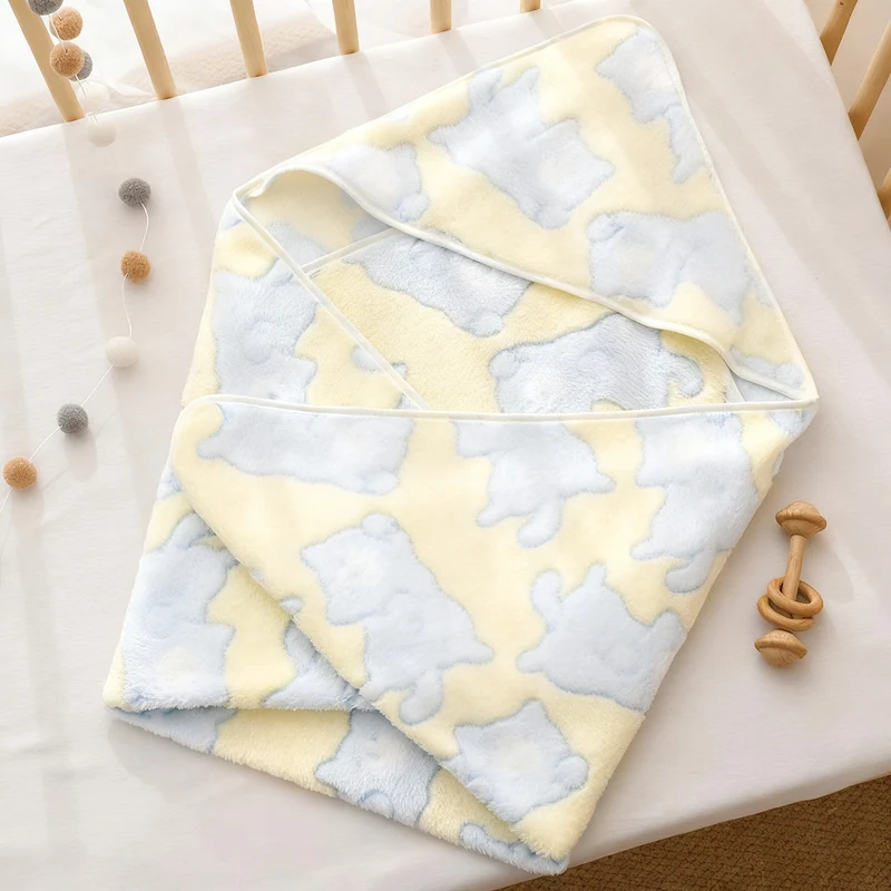 Babydecke aus Korallenfleece, 80×80 cm