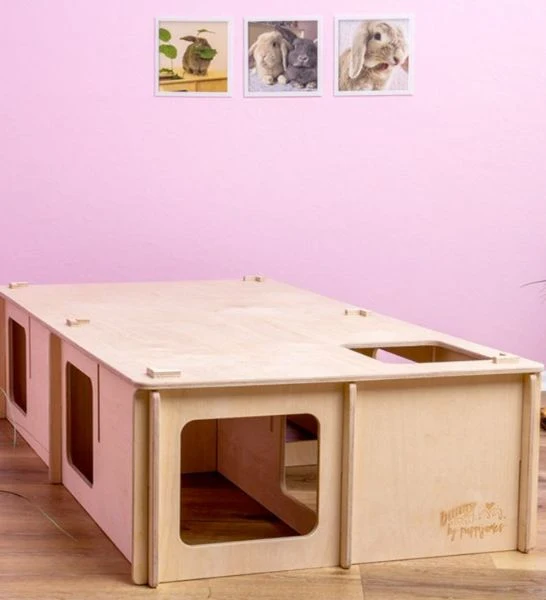 Bunny Nature Labyrinth for Small Pets L