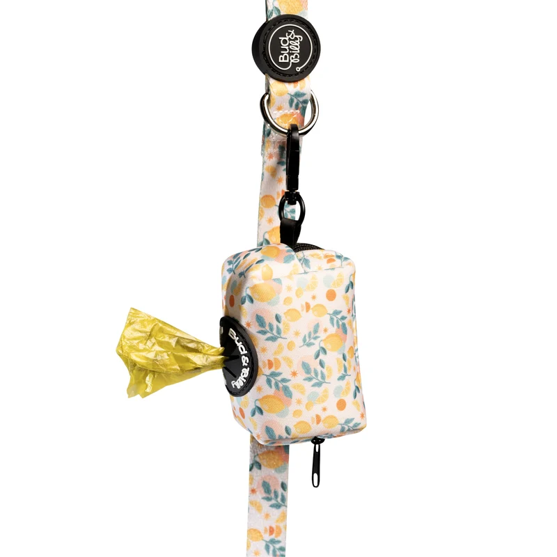 Bud & Billy Citrus Bloom Dog Poop Bag Holder 8x5x5cm