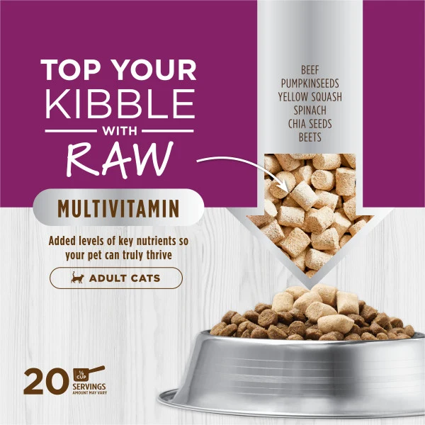 Instinct Raw Boost Mixers Freeze Dried Multivitamin Cat Food Topper