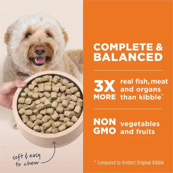 Instinct Raw Meals Freeze Dried Real Beef Recipe Dry Dog Food