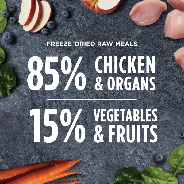 Instinct Raw Meals Freeze Dried Cage Free Chicken Recipe Dry Dog Food