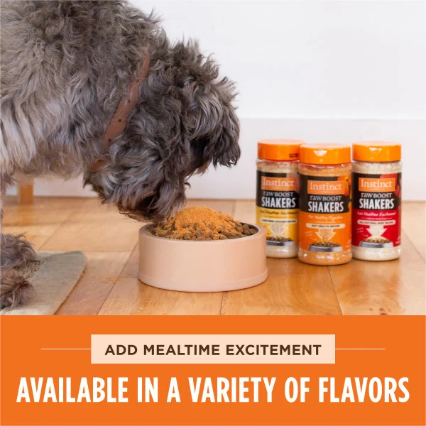 Instinct Raw Boost Shakers Gut Health Freeze Dried Dog Food Topper 5.5oz