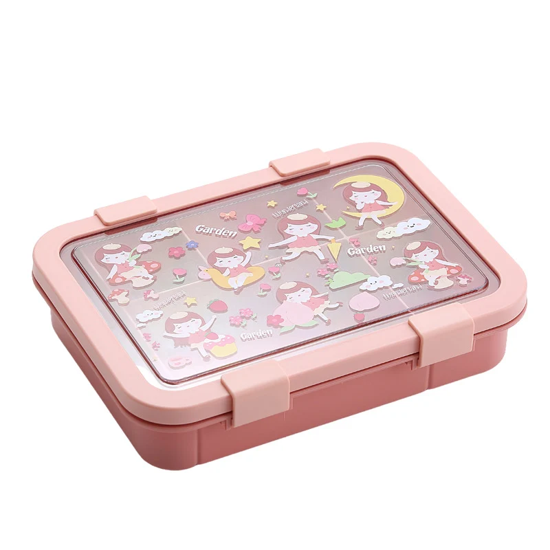 Einhorn-Themen Mehrfach-Warenkorb Lunchbox