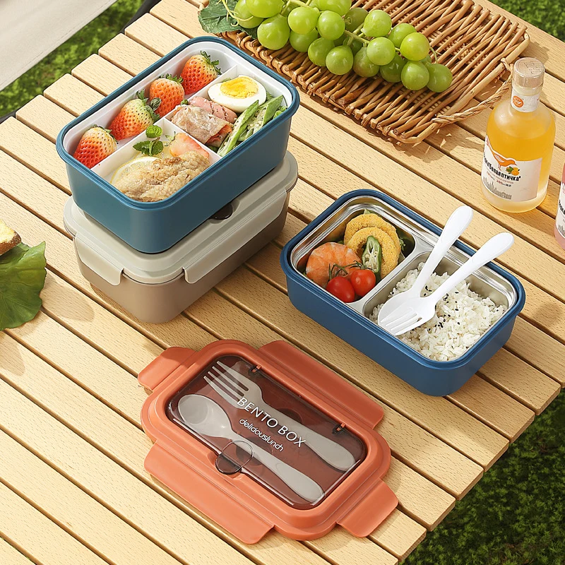 Stylische Mehrfach-Compartments Bento-Box