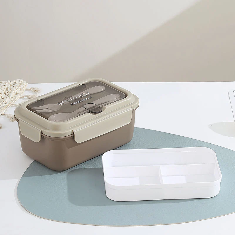 Stylische Mehrfach-Compartments Bento-Box