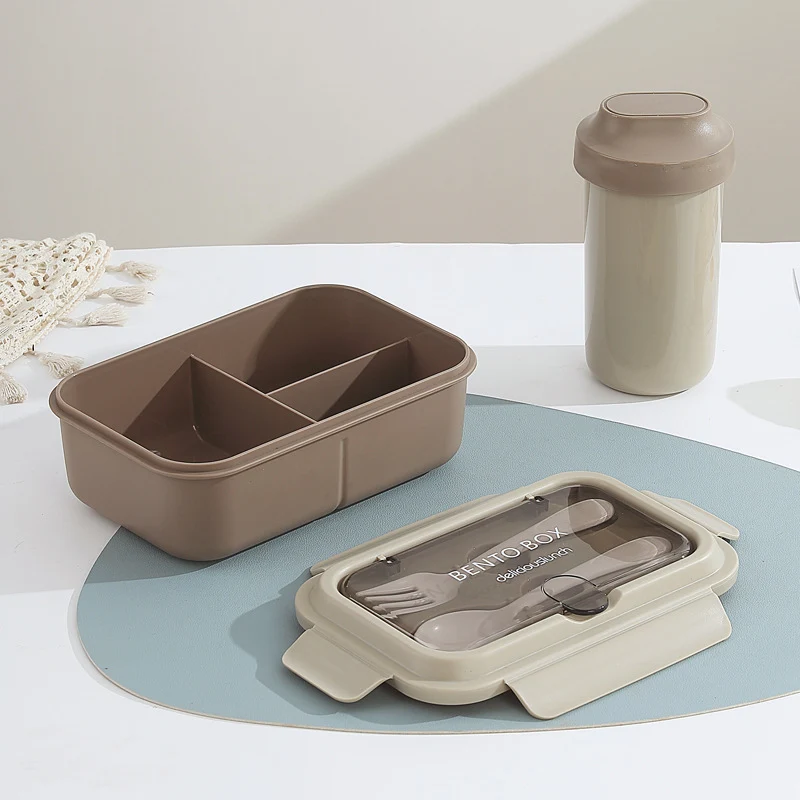 Stylische Mehrfach-Compartments Bento-Box