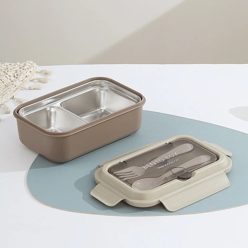 Luftdichte Bento-Lunchbox mit herausnehmbarem Trenner