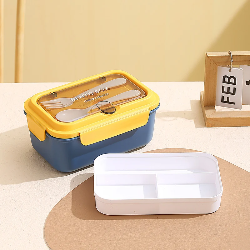 Luftdichte Bento-Lunchbox mit herausnehmbarem Trenner