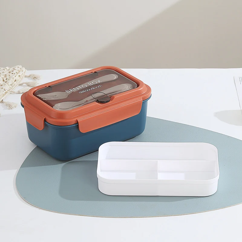 Luftdichte Bento-Lunchbox mit herausnehmbarem Trenner