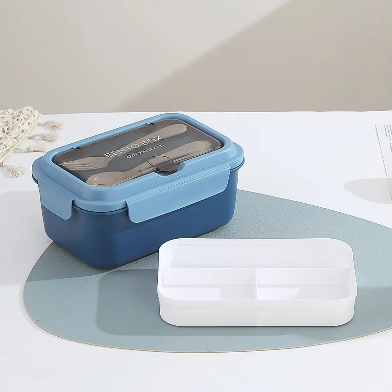 Luftdichte Bento-Lunchbox mit herausnehmbarem Trenner