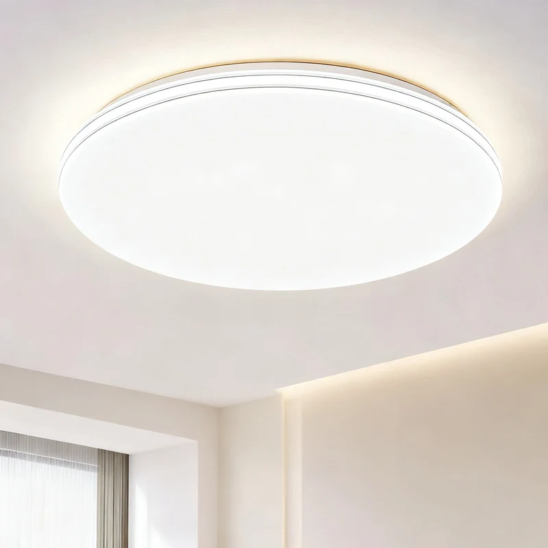LED Deckenleuchte rund 40 cm, modern, dimmbar