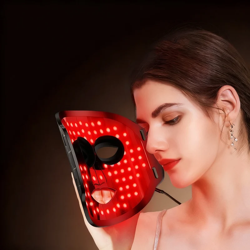 LED-Schönheitsmaske, 7 Farben, USB-Ladung
