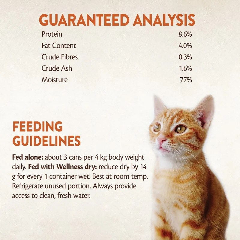 Wellness Core Signature Selects Shredded Boneless Chicken Entree With Turkey In Sauce Adult Wet Cat Food 79G