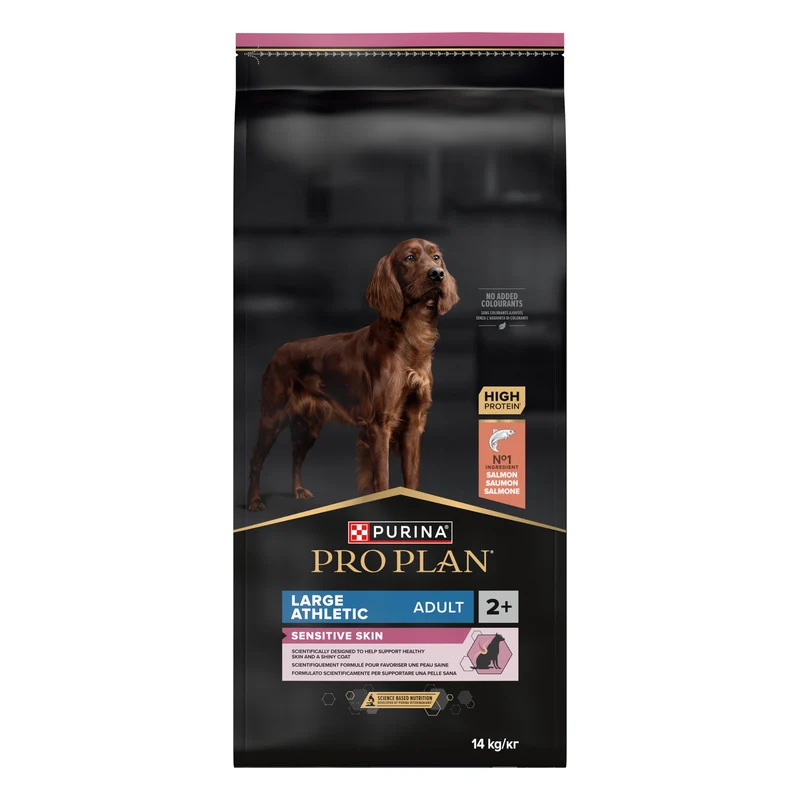 PURINA Pro Plan Adult Large Athletic Sensitive Skin Dry Dog Food With Salmon 14KG