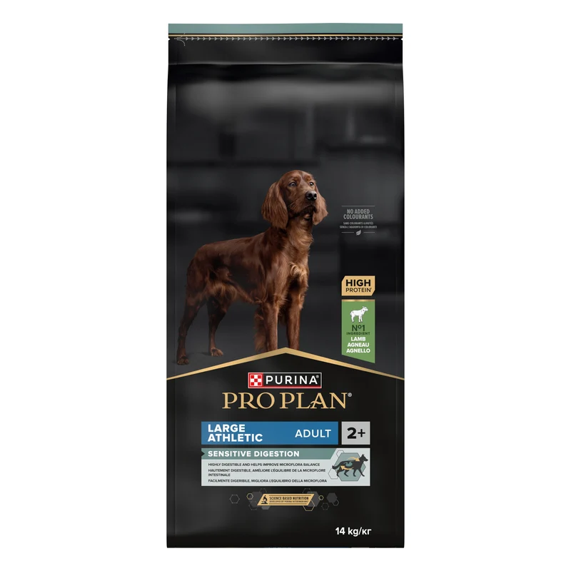 PURINA Pro Plan Adult Large Athletic Sensitive Digestion Dry Dog Food With Lamb 14KG