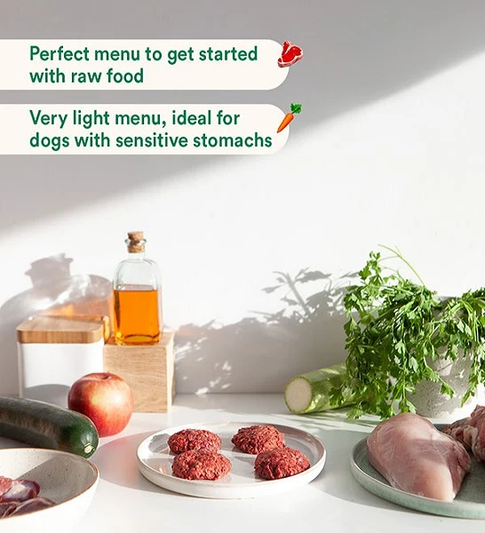 Wild Balance Complete BARF Menu Turkey Raw Food for Dogs