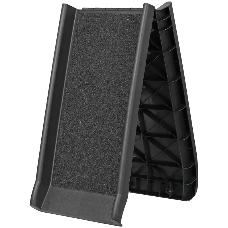 XDPC Foldable & Portable Dog Ramp Ladder With Anti-Slip Paster Surface For Enhanced Grip 155x40x15cm