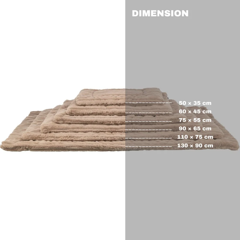 Trixie Lonni Corduroy Plush Lying Mat for Dogs