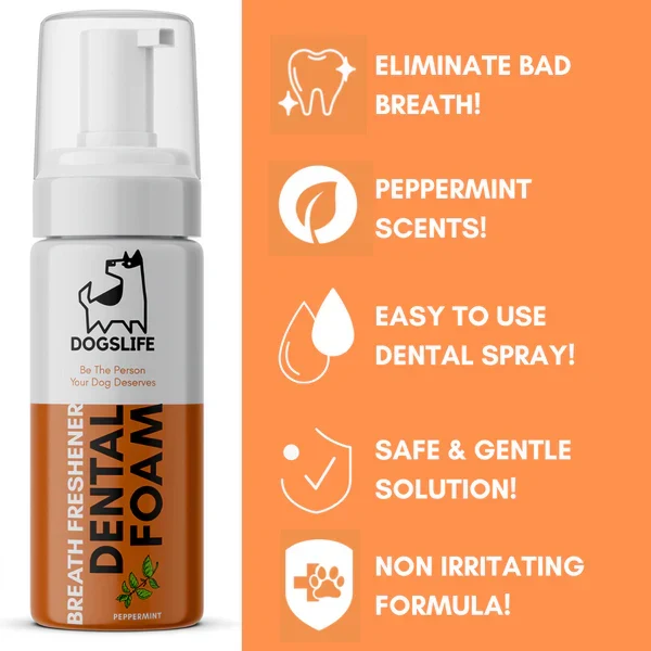 OurDogsLife Dental Foam for Dogs 150ml