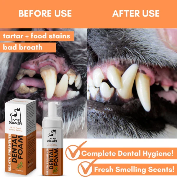 OurDogsLife Dental Foam for Dogs 150ml