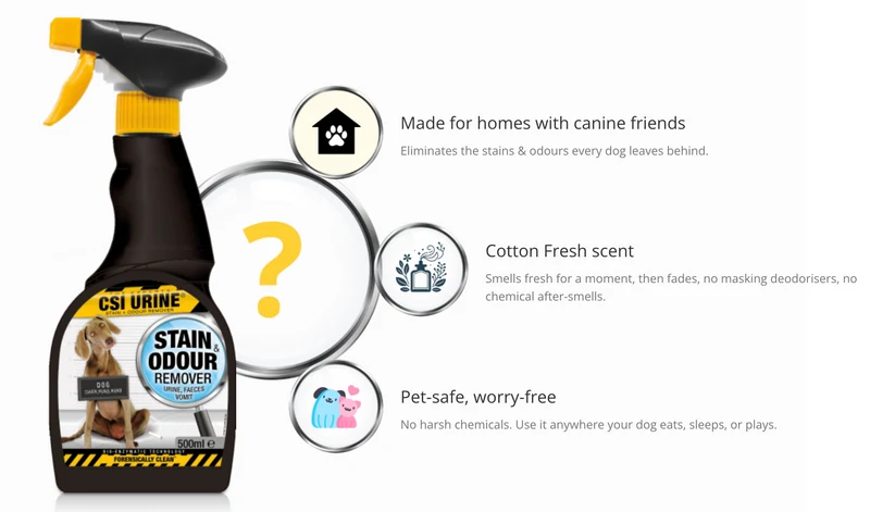 CSI Urine Dog Stain & Odour Remover 500ml