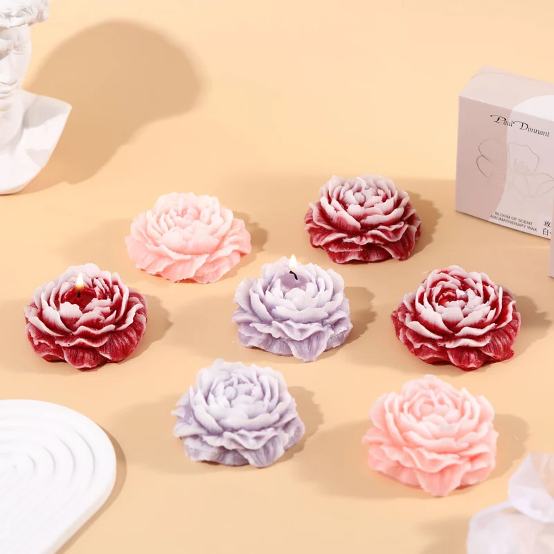 Handgefertigtes Rosenblüten dekoratives Seifenbar Geschenkset